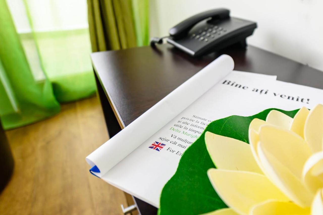 Green Delta Hotell Murighiol Eksteriør bilde